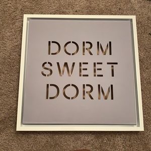 Framed Canvas Dorm Wall Art